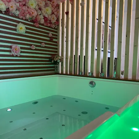 Apparemment Jacuzzi Balneo Centre De アパート *